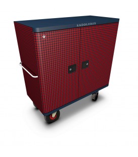 Buy Tack Box Olympic Custom Red Tartan